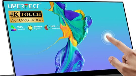 4K touchscreen monitor